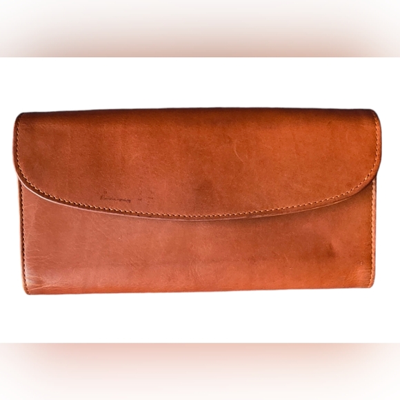 EUC Vintage Coach Combination Wallet Checkbook No. 4730 British Tan - Picture 11 of 16